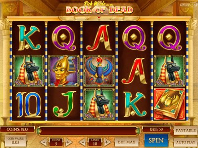 Видеослот Book Of Dead от Play'n GO