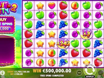 Слот Fruit Party 2 студии Pragmatic Play