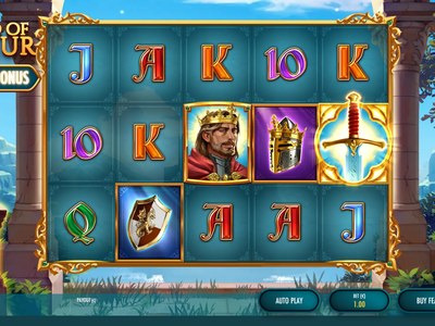 Игровой автомат Sword Of Arthur студии Thunderkick